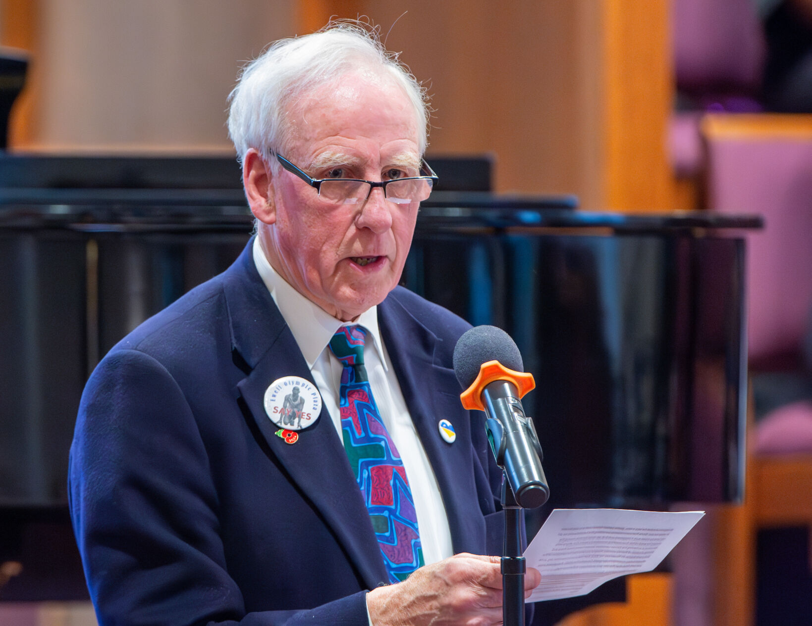 Arthur Morris at Ron Ford celebration of Life